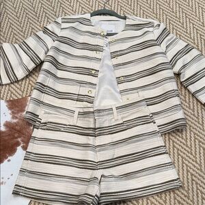 NWT Chic MADEWELL Tweed Lady Jacket & Shorts XS/25